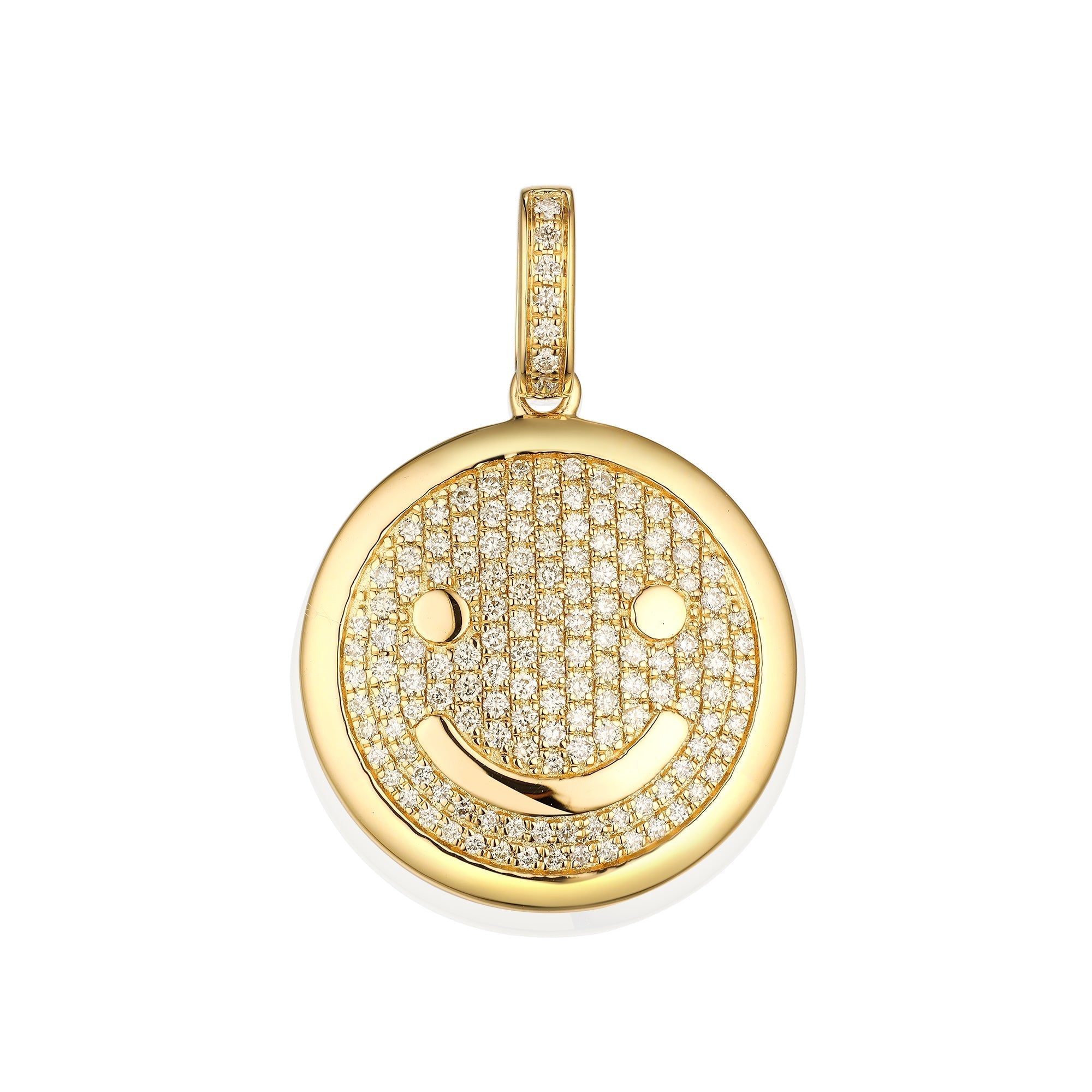 Smiley Diamond Pendant CRM Jewelers