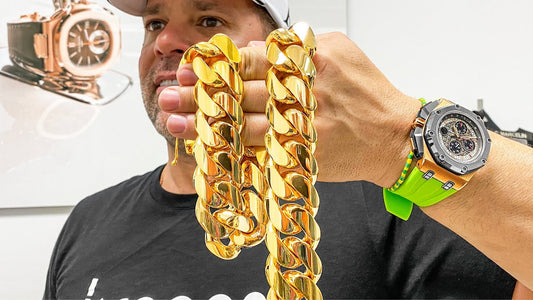 HOW TO MAKE A GOLD CUBAN LINK CHAIN