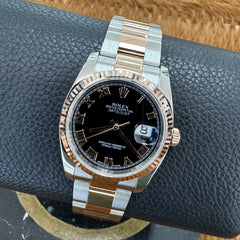 Rolex Datejust Ref. No. 116231 black dial