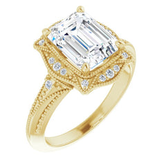 Emerald Ring Mounting