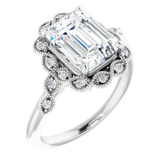 Emerald Ring Mounting