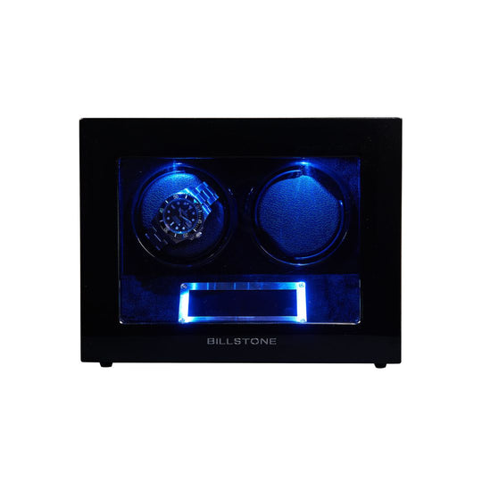Billstone Paragon 2 Macassar - Watch Winder