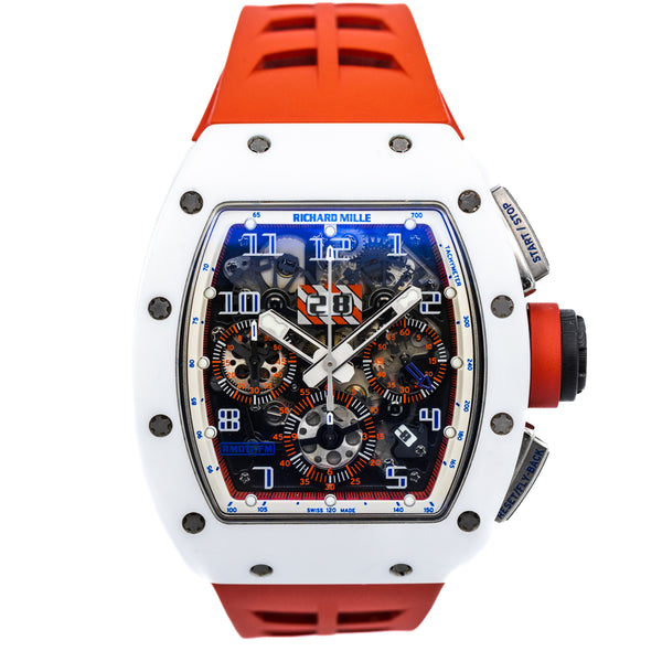 Richard Mille Ref. No. RM 011 Asia Limited Edition White Ceramic