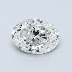 Oval 1.00ct F IF