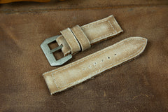 Bosphorus Watch Strap - Patina Canvas Beige