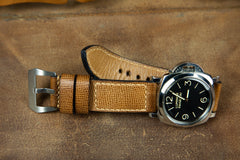 Bosphorus Watch Strap - Saffiano Coffee