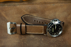 Bosphorus Watch Strap - Saffiano Brown