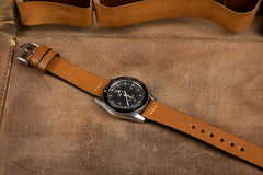 Bosphorus Watch Strap - Textured British Brown