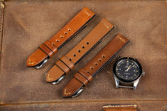Bosphorus Watch Strap - Textured British Brown