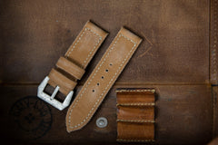 Bosphorus Watch Strap - Rolled Canvas Mustard