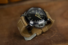 Bosphorus Watch Strap - Rolled Canvas Milky Brown