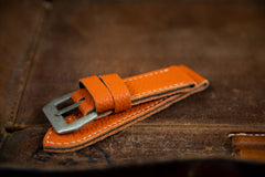 Bosphorus Watch Strap - Togo Orange