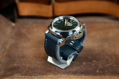 Bosphorus Watch Strap - Togo Dark Blue