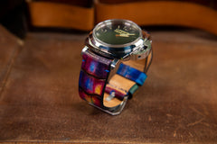 Watch Strap - CP Patina Art Rosella