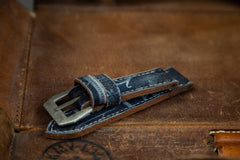 Watch Strap - Canvas Signature Anchor Gray