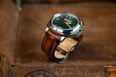 Watch Strap - Padded Syrup Brown