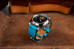 Watch Strap - Ostrich Sky Blue