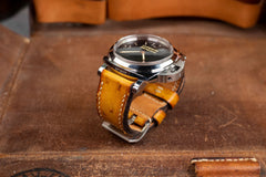 Watch Strap - Ostrich Patina Honey Brown