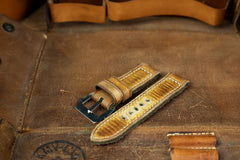 Bosphorus Watch Strap - Vintage Coffee Foam