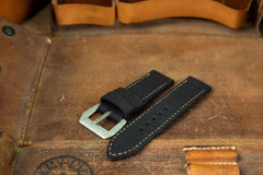 Bosphorus Watch Strap - Rolled Canvas Ink