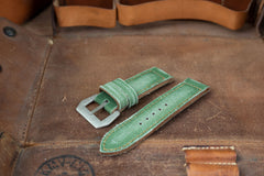 Bosphorus Watch Strap - Patina Canvas Lake