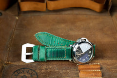 Bosphorus Watch Strap - Vintage Emerald