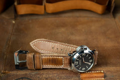Bosphorus Watch Strap - Vintage Burned Tan