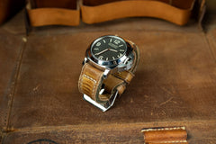 Bosphorus Watch Strap - Vintage Coffee Foam