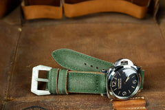 Bosphorus Watch Strap - Patina Canvas Moss