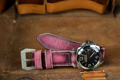 Bosphorus Watch Strap - Vintage Magenta