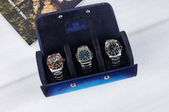 Galata Patina Sky Blue Watch Roll
