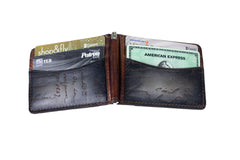 Money Clip Wallet Grey