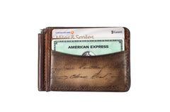 Money Clip Wallet Sand