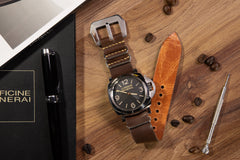 Nato Watch Strap - Dark Brown