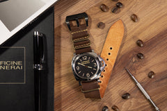 Nato Watch Strap - Aged Brown