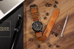 Nato Watch Strap - Checkers Brick XS