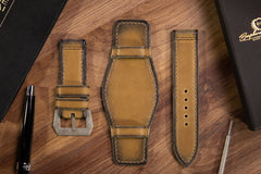 Bund Watch Strap - Patina Musk