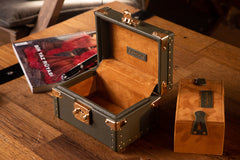 Petra Watch Case - Togo Khaki Green