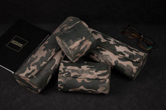 Galata - Camouflage Green Watch Roll