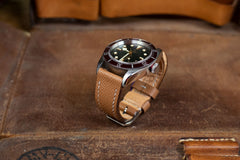 Bosphorus Watch Strap - Saffiano Camel