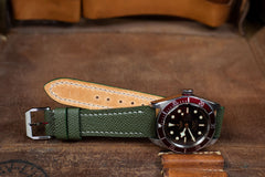 Bosphorus Watch Strap - Saffiano Green