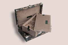 Petra Watch Case - Camouflage Green