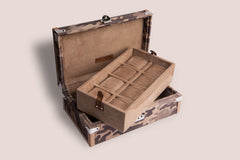 Petra Watch Case - Camouflage Sand