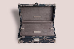 Petra Watch Case - Camouflage Grey