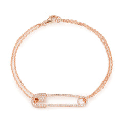 CRM Diamond Pin Bracelet