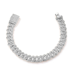 CRM 12mm Iced Out Miami Cuban Chain