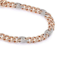 CRM Two Tone Gucci-Cuban Bracelet
