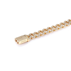CRM 10mm Iced Out Miami Cuban Bracelet
