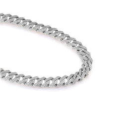 CRM 10mm Iced Out Miami Cuban Bracelet