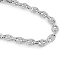 CRM 10mm Iced Out Gucci Link Bracelet